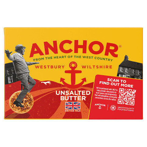 Anchor Unsalted Butter 200g