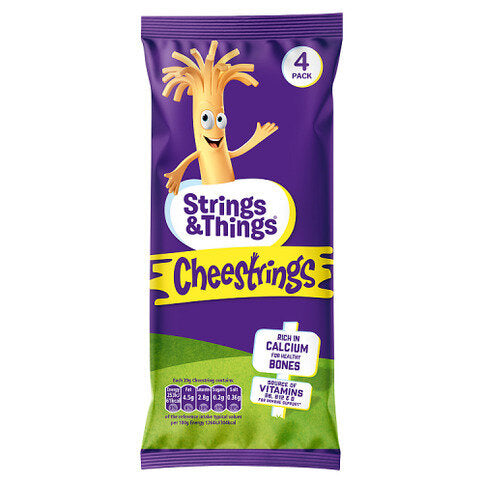 Strings and Things Cheestrings 4 x 20g (80g)