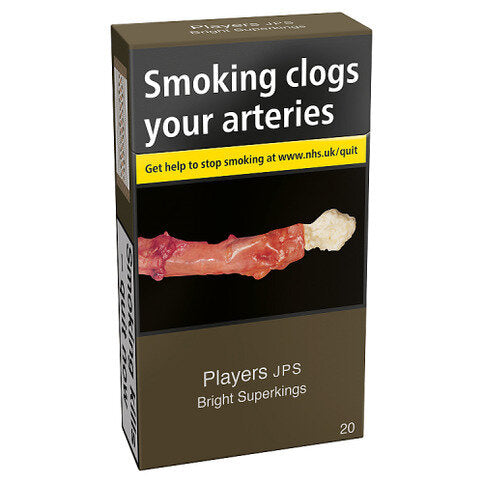 Players JPS Bright Superking Size 20 Cigarettes