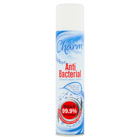 Charm Anti Bacterial Disinfectant Surface Spray 300ml