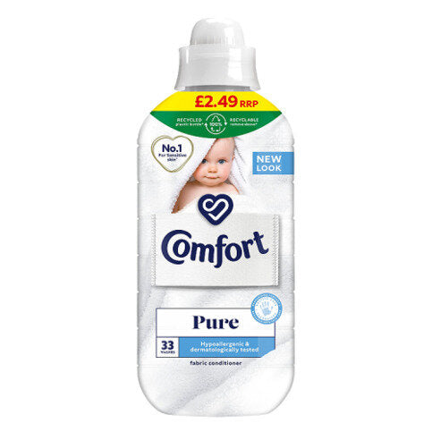 Comfort Sensitive Fabric Conditioner Pure 33 washes (990 ml)