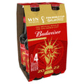 Budweiser Limited Edition Beer Bottles 4 x 300ml