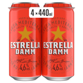 Estrella Damm 4 x 440ml
