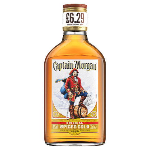 Captain Morgan Original Spiced Gold Rum Based Spirit Drink 35% vol 20cl