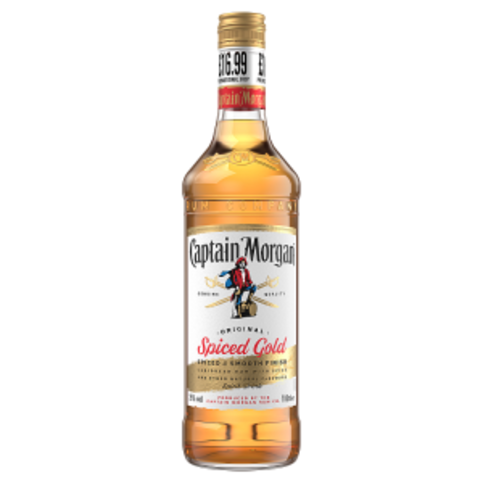 Captain Morgan Original Spiced Gold Rum Based Spirit Drink 70cl