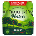 Thatchers Haze Cloudy Somerset Cider 4 x 440ml